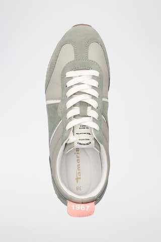 Sneakers in pelle - Verde salvia