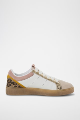 Sneakers in pelle - Avorio