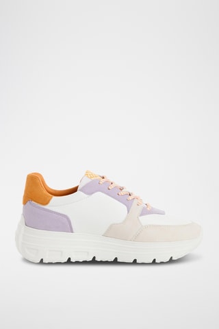 Sneakers in pelle - Arancione