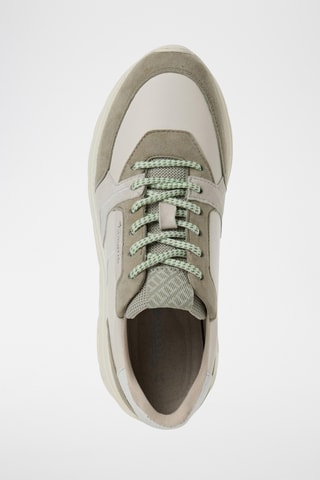 Sneakers in pelle - Verde salvia