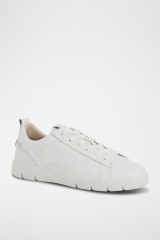 Sneakers in pelle - Bianco