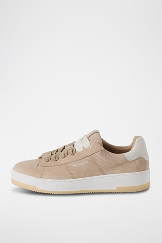Sneakers in pelle scamosciata - Giallo