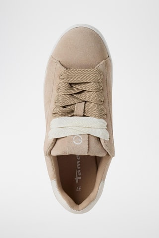 Sneakers in pelle scamosciata - Giallo
