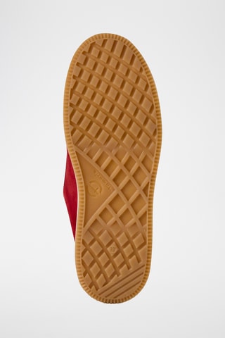 Sneakers in pelle scamosciata - Rosso
