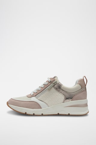 Sneakers in pelle - Rosa