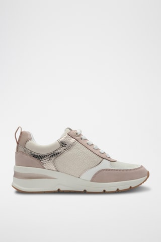 Sneakers in pelle - Rosa
