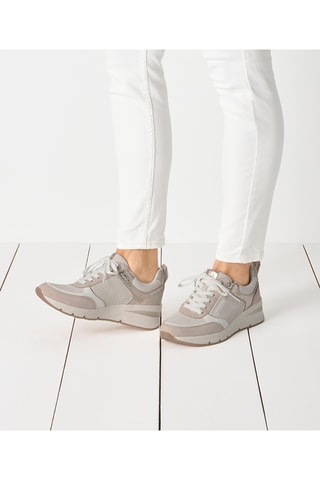 Sneakers in pelle - Rosa