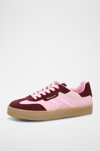 Sneakers in pelle - Rosa