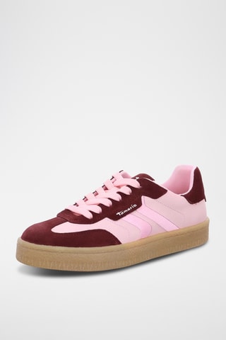 Sneakers in pelle - Rosa