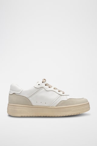 Sneakers platform - Bianco