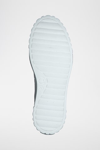 Sneakers platform in pelle - Bianco