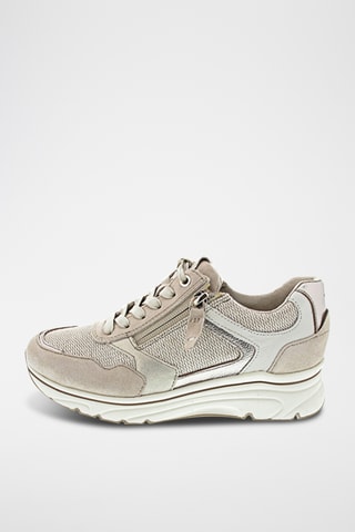 Sneakers in pelle - Avorio