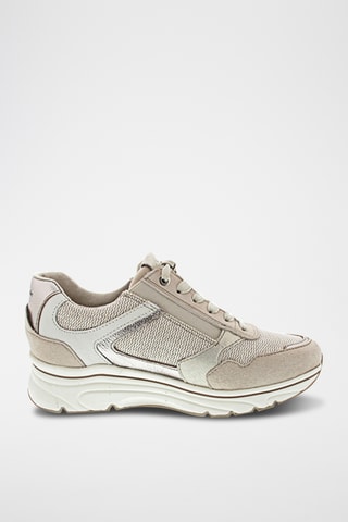 Sneakers in pelle - Avorio