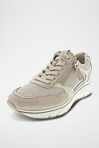 Sneakers in pelle - Avorio