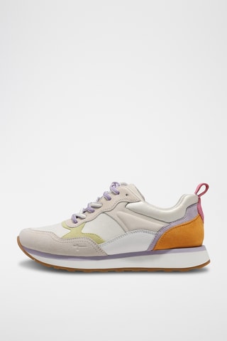 Sneakers in pelle - Avorio