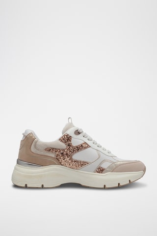 Sneakers in pelle - Rosa