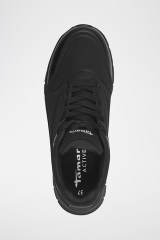 Sneakers in pelle - Nero