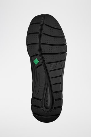 Sneakers in pelle - Nero