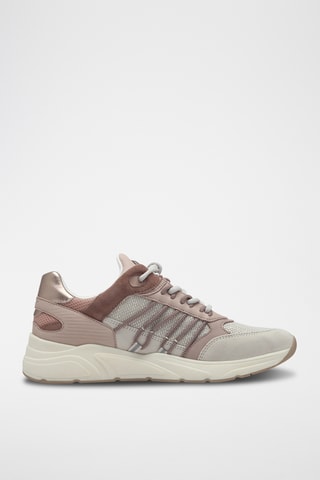 Sneakers in pelle - Rosa