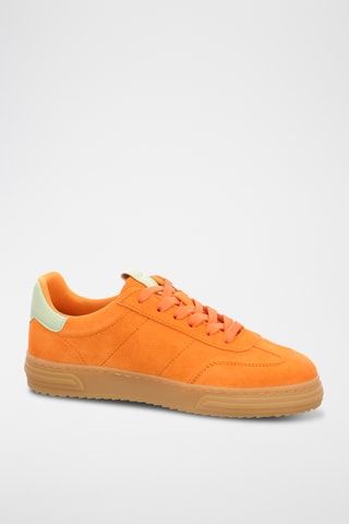 Zapatillas de nobuk - Naranja