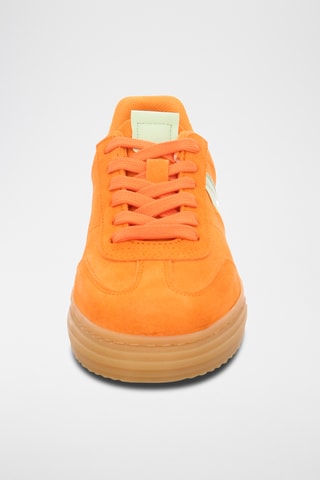 Zapatillas de nobuk - Naranja