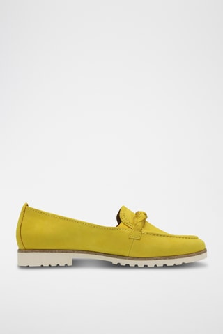Mocassini in pelle - Giallo