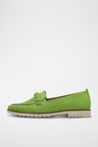 Mocassins en cuir - Vert