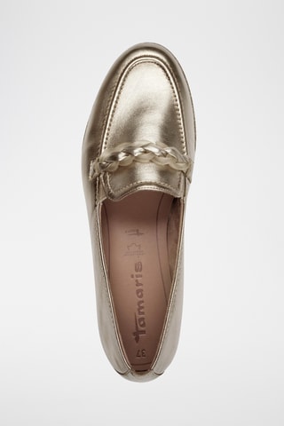 Mocassins en cuir - Bronze