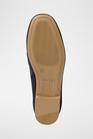Mocassini in pelle scamosciata - Navy