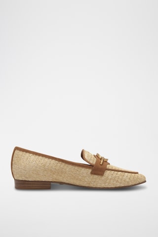 Mocassini in pelle - Beige