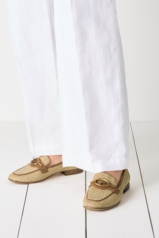 Mocassini in pelle - Beige