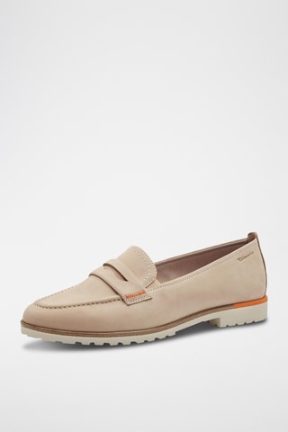 Mocassins en nubuck - Ivoire