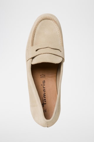 Mocassins en nubuck - Beige