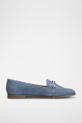 Mocassini in pelle - Blu