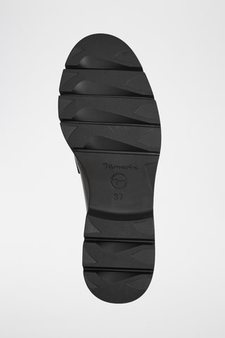 Mocassins en cuir - Noir
