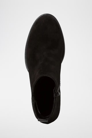 Stivaletti in pelle scamosciata - Nero