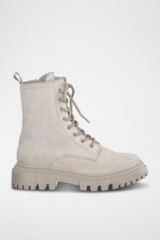 Stivaletti in pelle - Beige