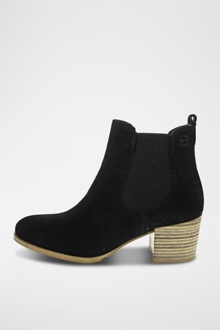Stivaletti Beatles in pelle scamosciata - Nero