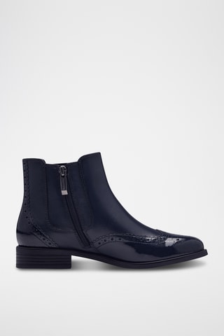 Stivaletti in pelle - Navy