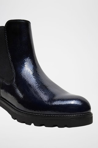 Stivaletti Beatles in vernice - Navy