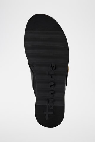 Mules en cuir - Noir