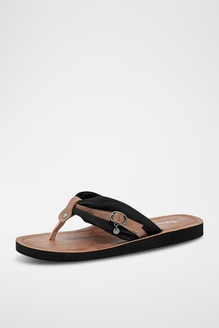 Sandales - Noir et marron