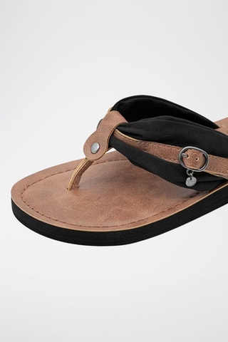 Sandales - Noir et marron
