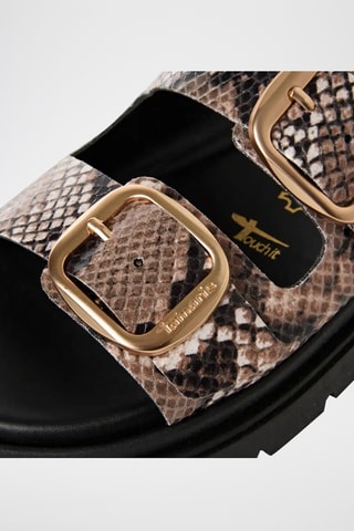 Mules plateformes - Beige