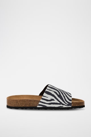 Ciabatte in pelle - Multicolore