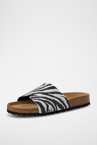 Ciabatte in pelle - Multicolore