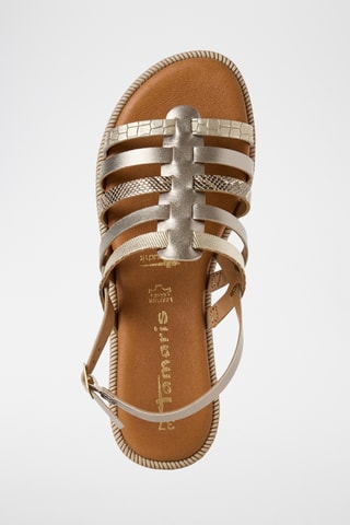 Sandales en cuir - Multicolore