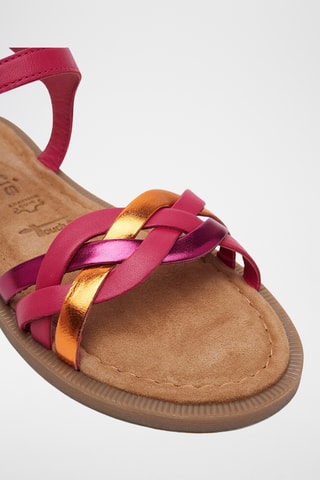 Sandales en cuir - Rose