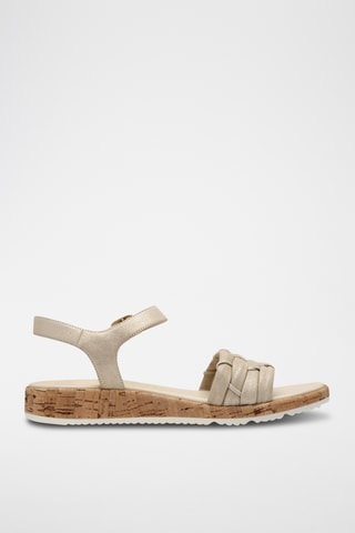 Sandali in pelle - Bianco