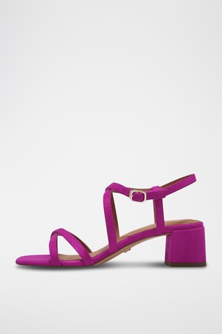 Sandali con tacco - Rosso